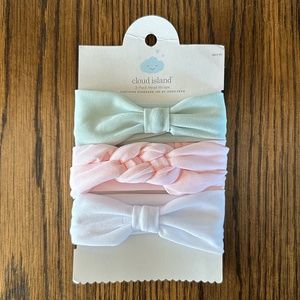 Cloud Island 3 Pack Head Wraps